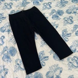 Baby Gap Black Crop Length Leggings Size 3T or 3 years